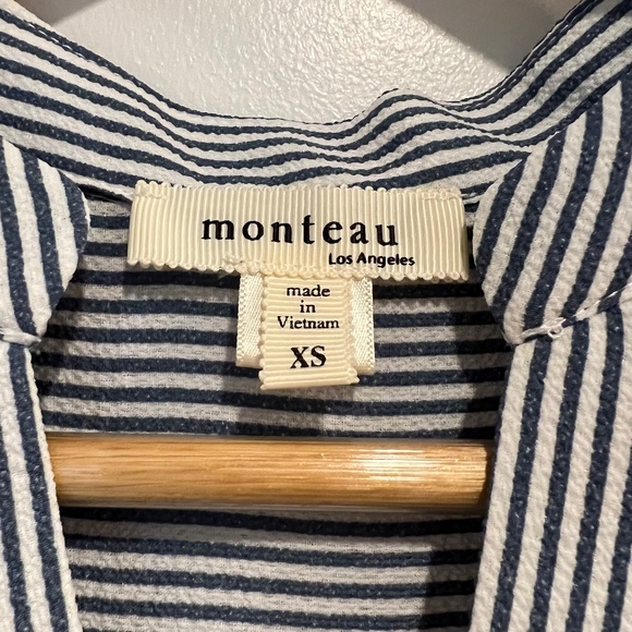 MONTEAU Seersucker Dress – XS - Picture 3 of 3